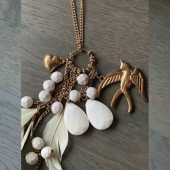 ALDO | Gold Tone Long Pendant Necklace - Picture 5 of 9